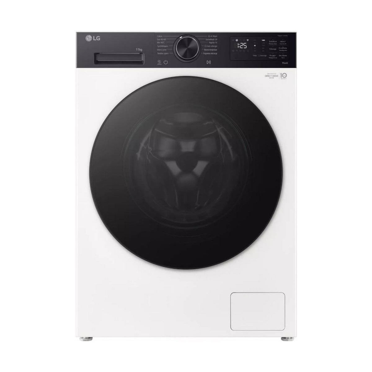 LG Lave-linge frontal 11kg 1400 tours/min - F14X58WHST