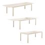 Voir la diapositive 5 : SWEEEK Table de jardin SEATTLE extensible aluminium, 10 places, 227 / 290 x 100 x 75 cm