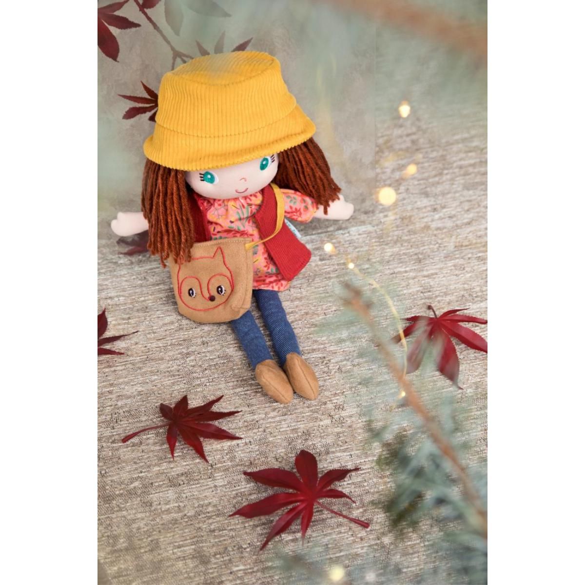 LILLIPUTIENS Lea poupee nature en tissu