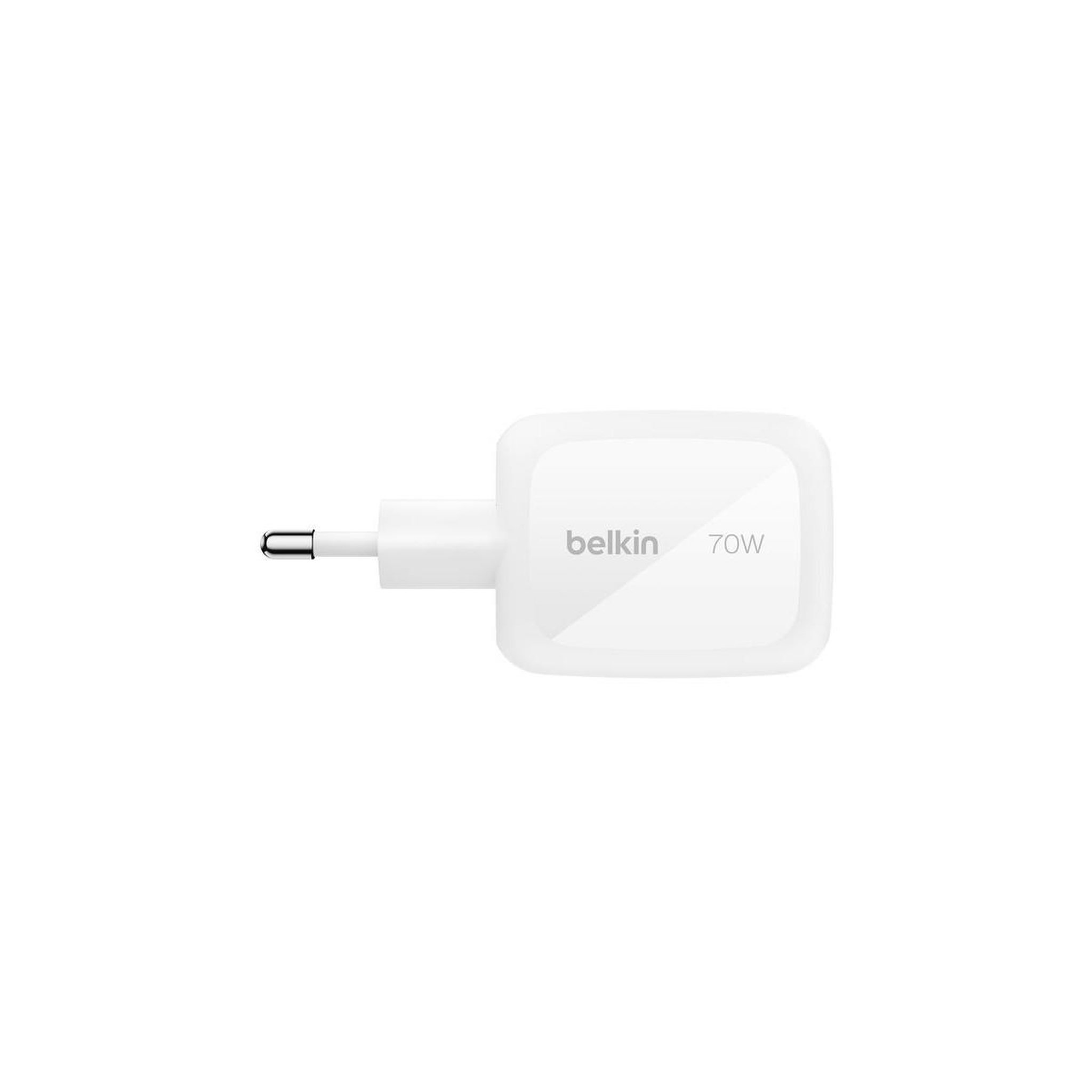 Voir la diapositive 3 : Belkin Chargeur + câble 70w 2 ports blanc gan