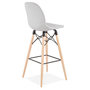 Voir la diapositive 4 : Paris Prix Tabouret de Bar Scandinave  Jelena  111cm Gris