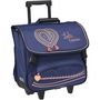 Voir la diapositive 2 : LOLA ESPELETTA Cartable à roulettes 38 cm CP/CE1/CE2 bleu