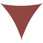 Voir la diapositive 2 : VIDAXL Voile de parasol tissu oxford triangulaire 5x5x5 m terre cuite