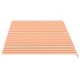 Voir la diapositive 4 : VIDAXL Tissu de remplacement pour auvent Jaune et orange 5x3 m