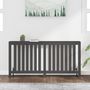 Voir la diapositive 3 : VIDAXL Cache-radiateur Gris 169x19x84 cm Bois massif de pin