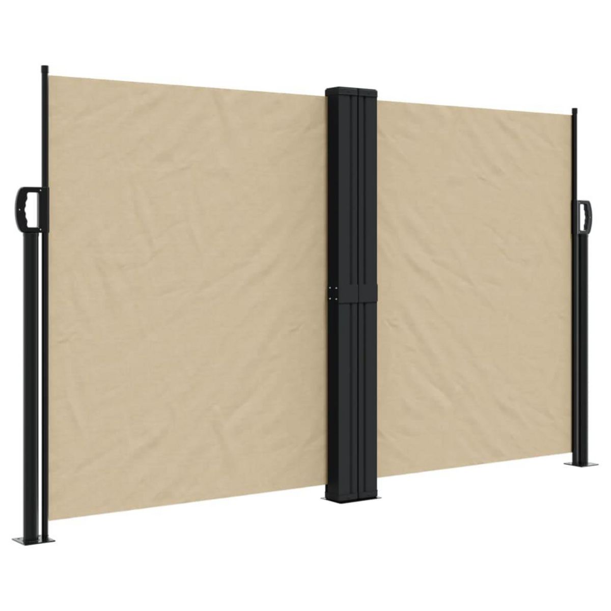 VIDAXL Auvent lateral retractable beige 140x1000 cm