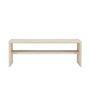 Voir la diapositive 2 : Paris Prix Table Basse Design  Telemarket  100cm Beige