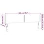 Voir la diapositive 6 : VIDAXL Tetes de lit 2 pcs Gris clair 90x5x78/88 cm Velours