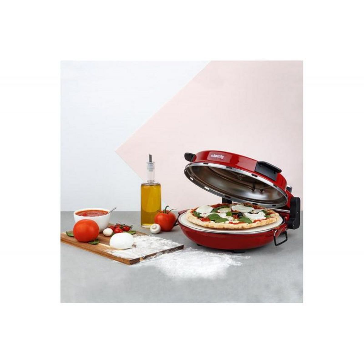 H.Koenig Four à pizza 1200w - NAPL350