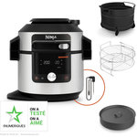 NINJA Multicuiseur Foodi Max OL750EU  gris/noir 7,5 L, 14 modes de cuisson dont air fryer