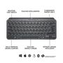 Voir la diapositive 6 : Logitech Clavier sans fil MX Keys mini graphite