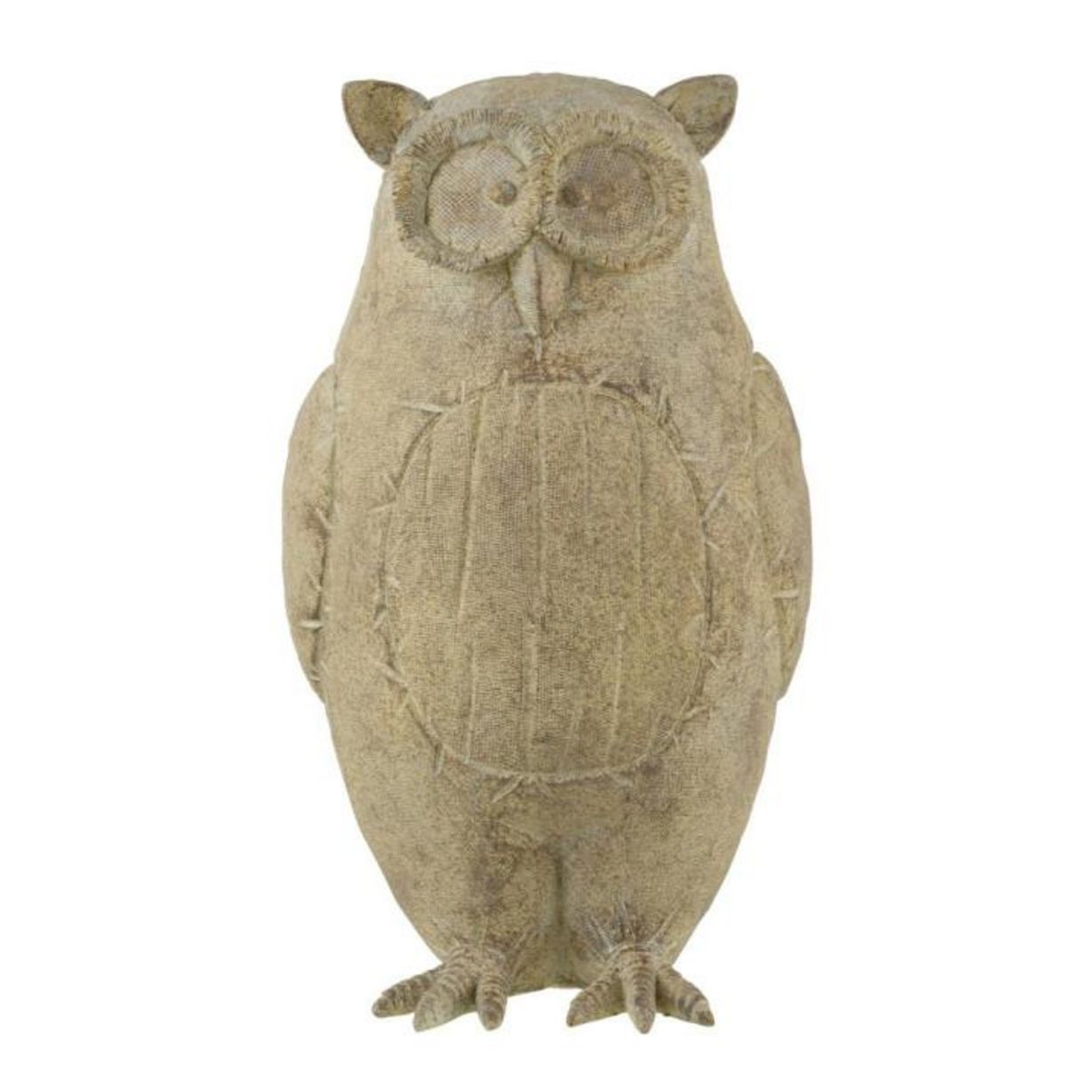 Paris Prix Statuette Déco  Hibou  35cm Marron Clair