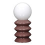 Voir la diapositive 1 : Paris Prix Lampe LED en Céramique  Sphera  21cm Terracotta