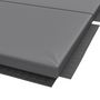 Voir la diapositive 4 : HOMCOM Tapis de gym yoga fitness pliable - poignée - revêtement synthétique - gris