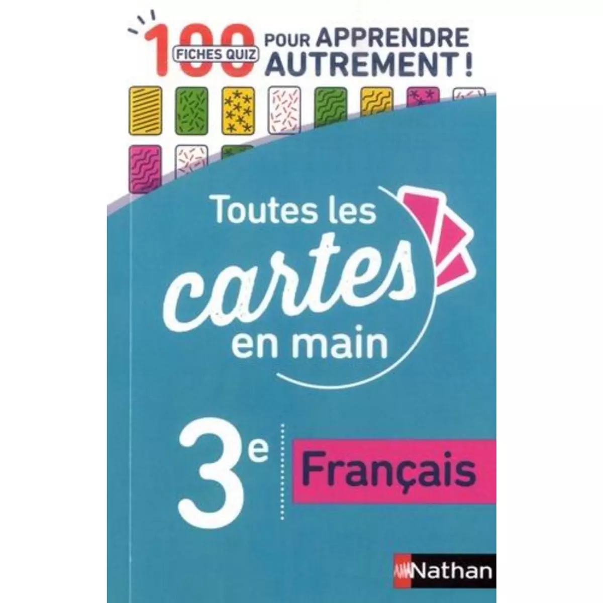  FRANCAIS 3E. 100 FICHES QUIZZ POUR APPRENDRE AUTREMENT ! EDITION 2019, Cambon Isabelle