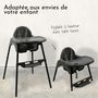 Voir la diapositive 4 : Monsieur Bébé Chaise haute bébé réglable hauteur et tablette