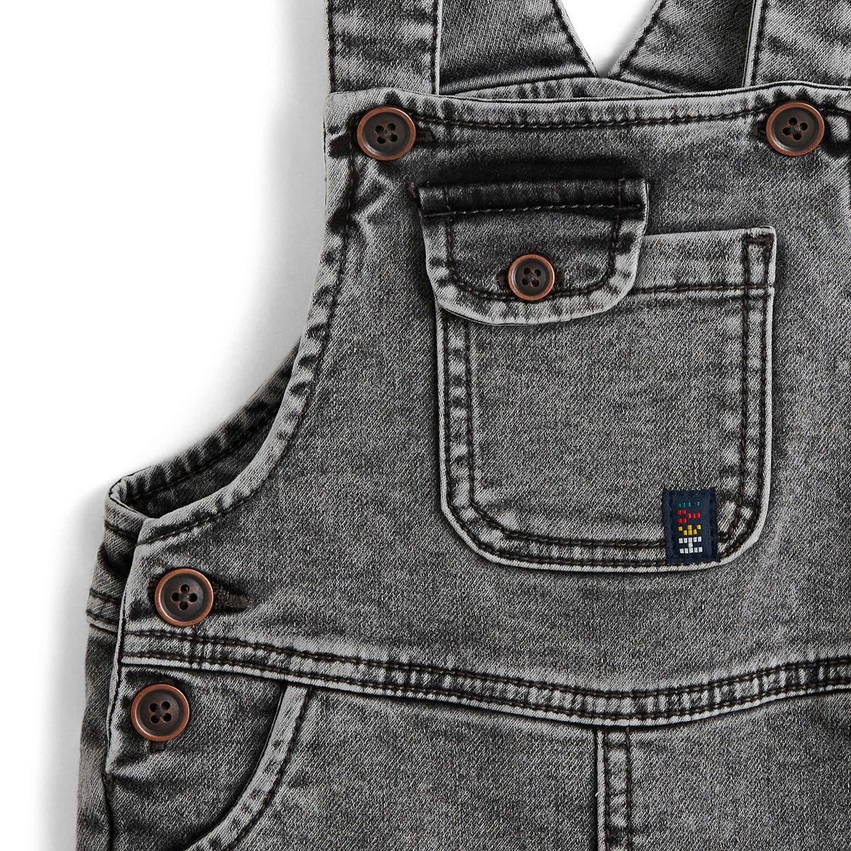 INEXTENSO Salopette en jean bébé garçon