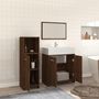 Voir la diapositive 3 : VIDAXL Ensemble de meubles de salle de bain 3 pcs Chene marron