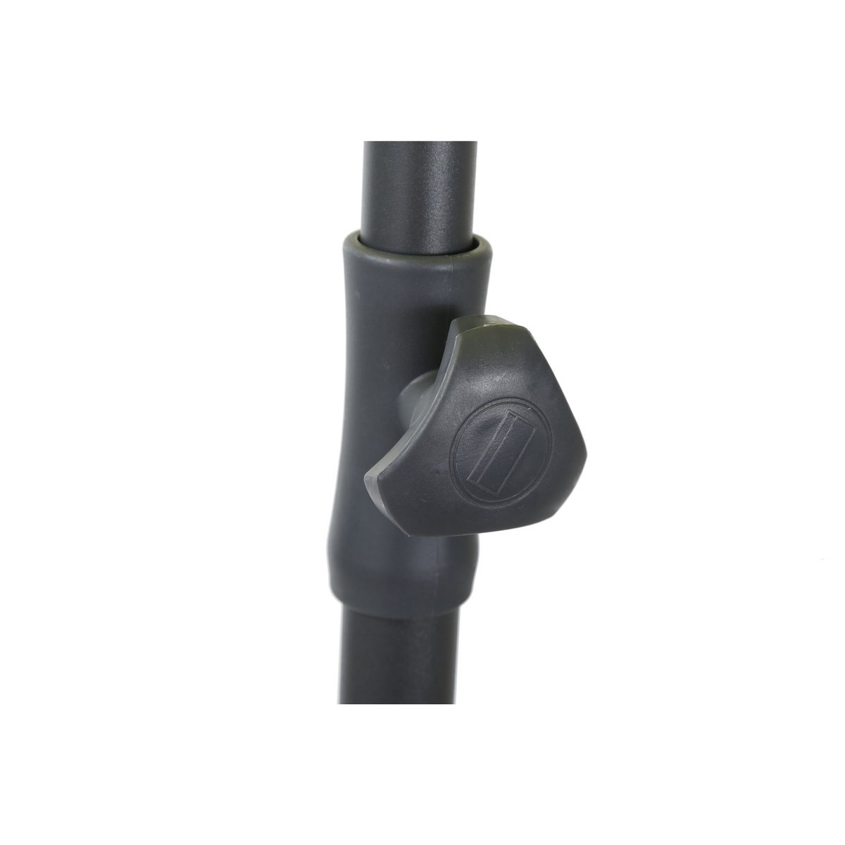 FAVEX Parasol droit diam 2m bleu foncé ELENA 