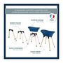 Voir la diapositive 4 : THERMOBABY THERMOBABY Baignoire VASCO - Bleu ocean