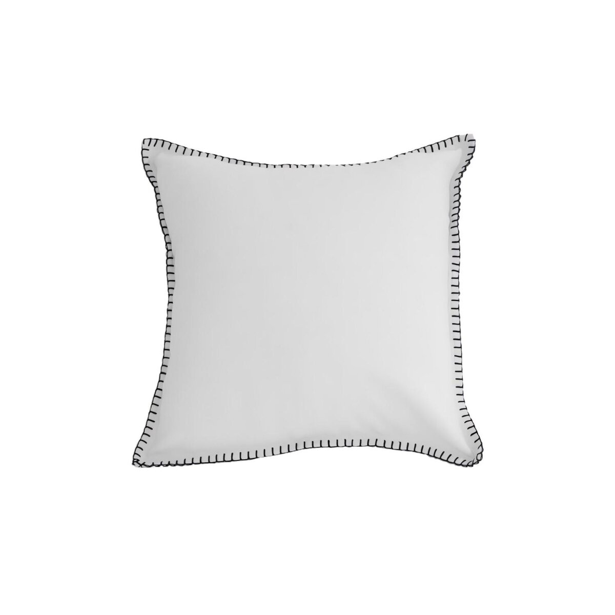 SOLEIL D'OCRE Coussin en coton lavé 40x40 cm SPIRIT, par Soleil d'Ocre