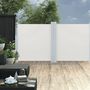 Voir la diapositive 3 : VIDAXL Auvent lateral retractable Creme 100 x 600 cm