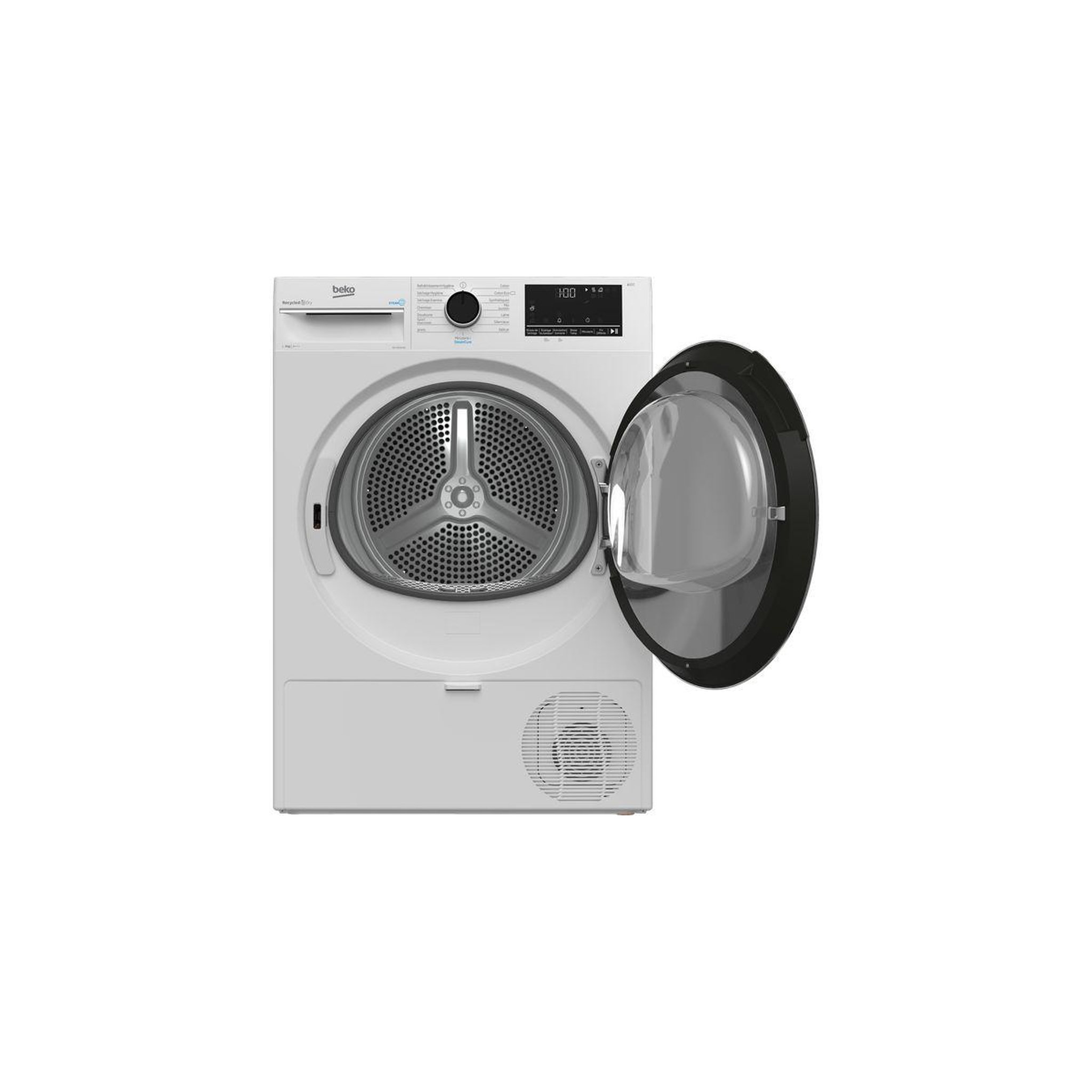 Voir la diapositive 3 : Beko Sèche linge pompe à chaleur B5T492409W