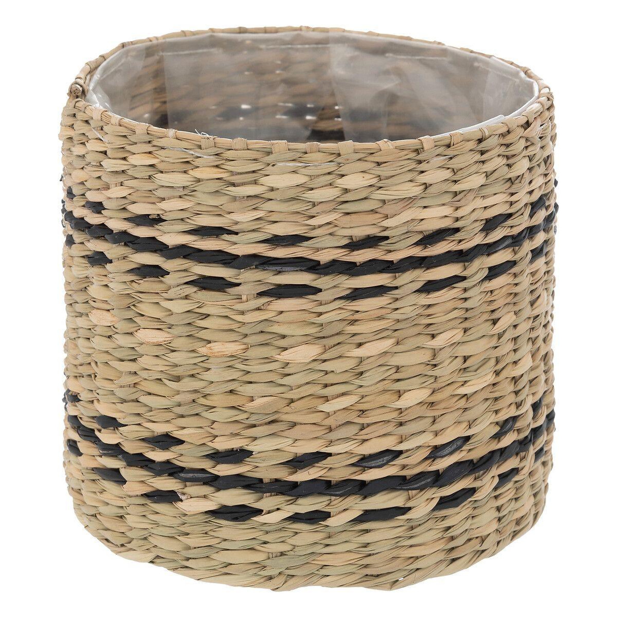Voir la diapositive 2 : ATMOSPHERA Lot de 2 cache-pots  lumhiv  16cm naturel