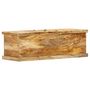 Voir la diapositive 4 : VIDAXL Table basse 100x50x35 cm Bois de manguier massif