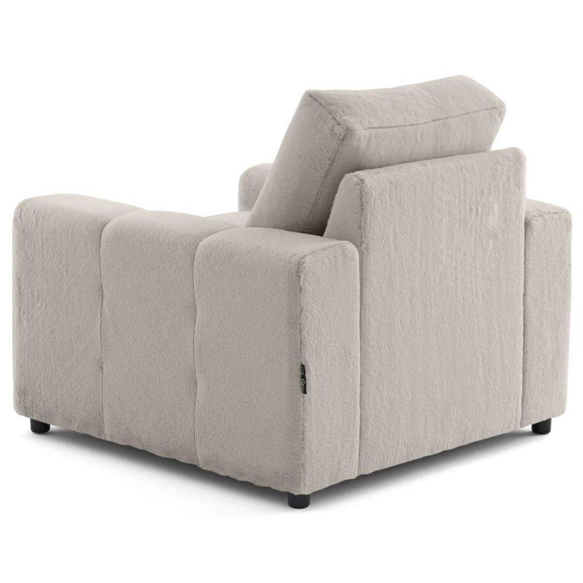 LISA DESIGN Crocus - fauteuil en fausse fourrure