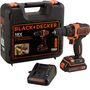 Voir la diapositive 6 : Black & Decker Perceuse sans fil 18V - 2 vitesses