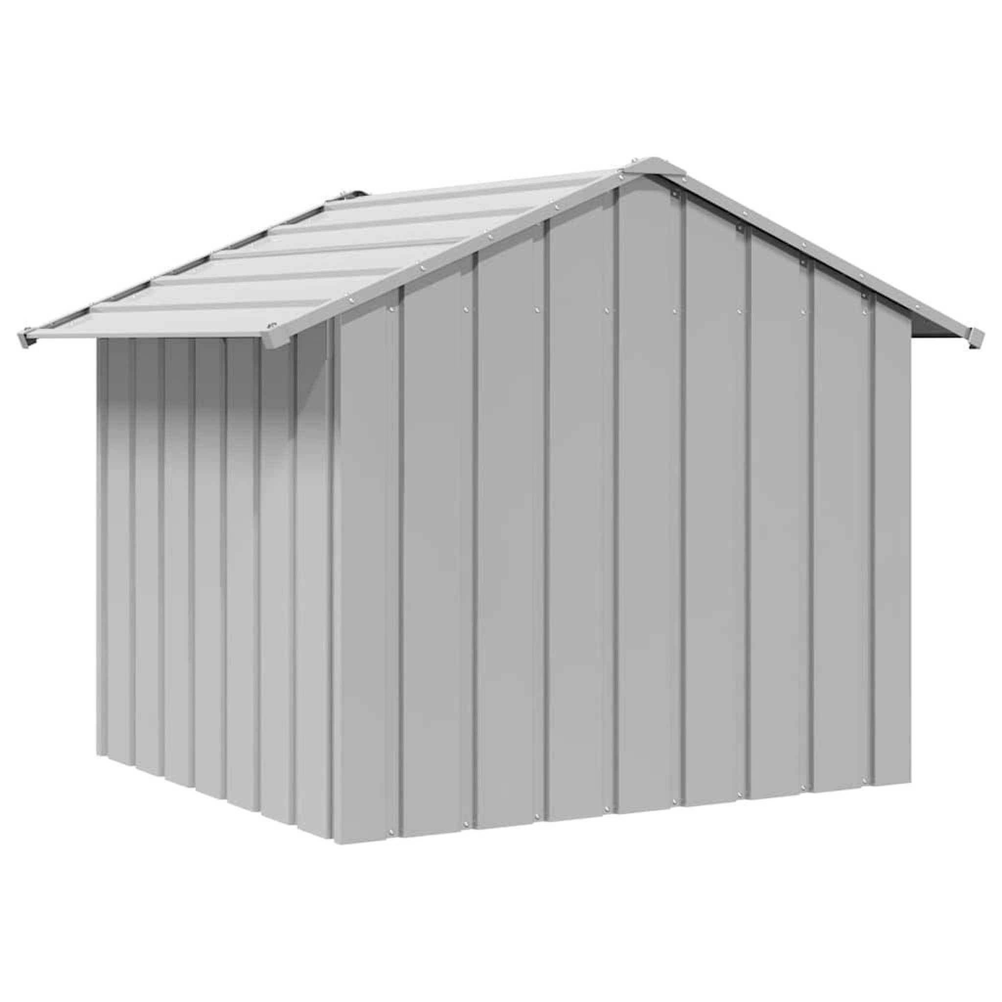 Voir la diapositive 5 : VIDAXL Niche pour chien avec toit noir 131x101x102 cm acier galvanise