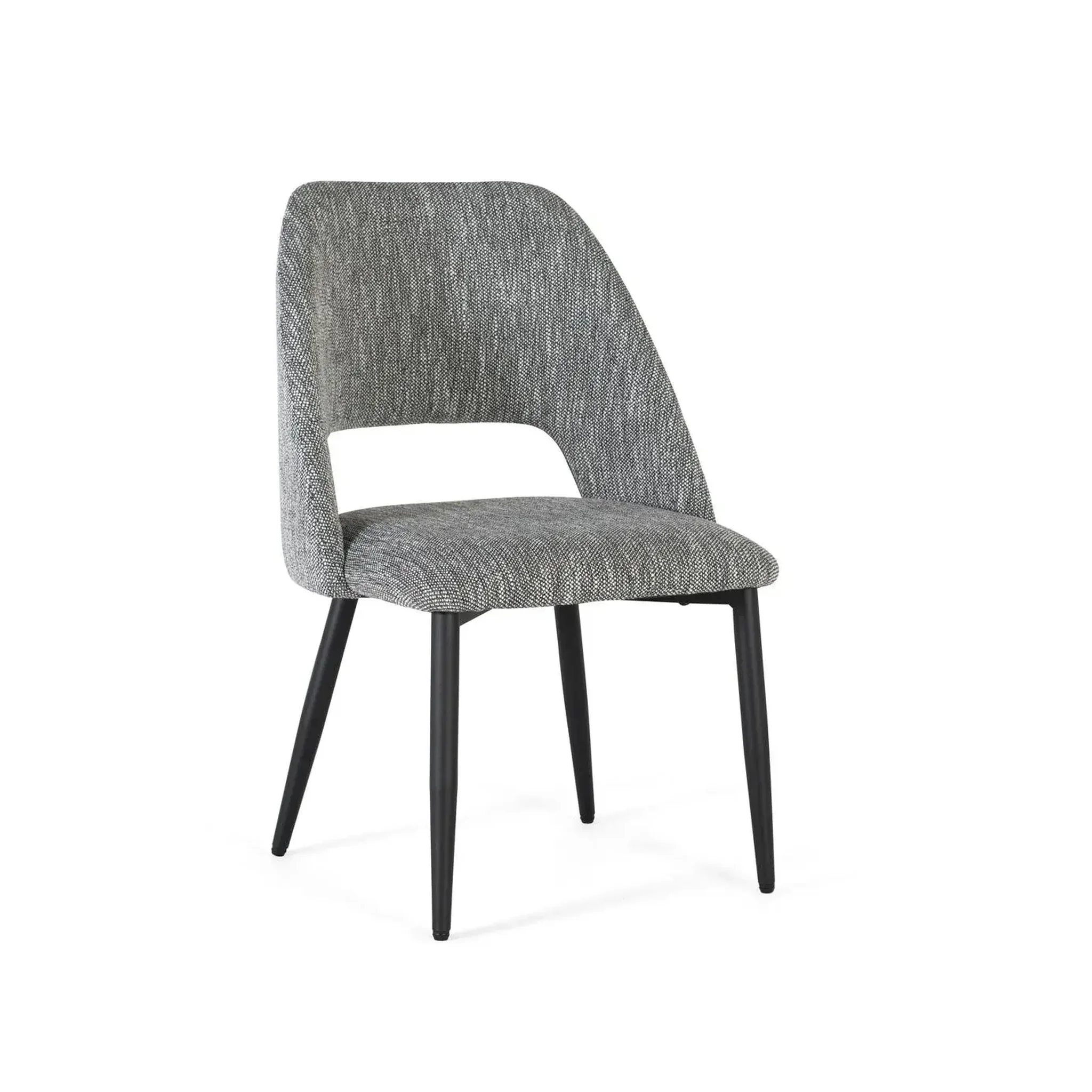 GINER Y COLOMER SL Lot de 2 chaises de tissu 57 cm style moderne contemporain