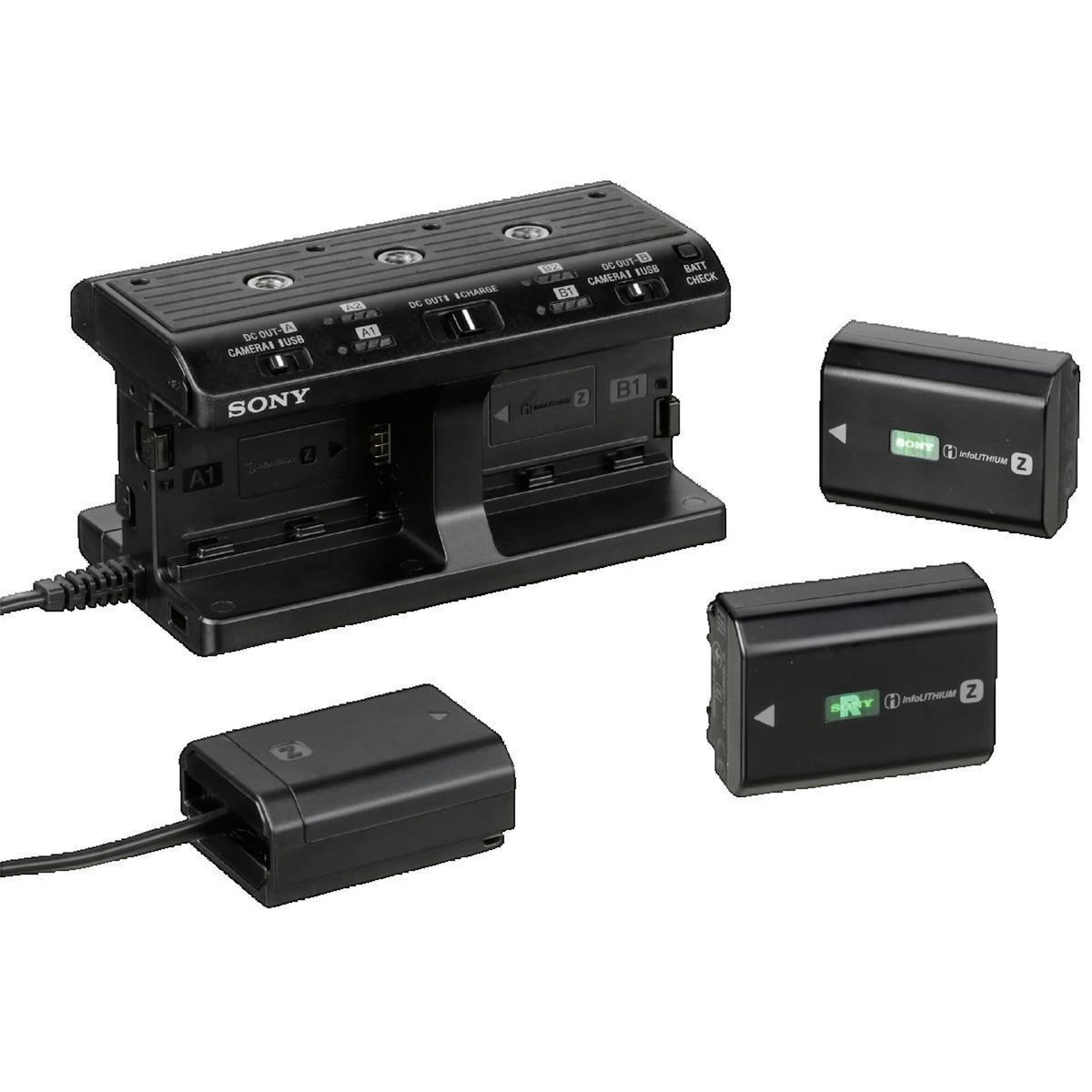 SONY Adaptateur multi-batteries Sony NPA-MQZ1K noir