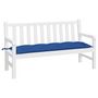 Voir la diapositive 3 : VIDAXL Coussin de banc de jardin bleu royal 150x50x7 cm tissu oxford