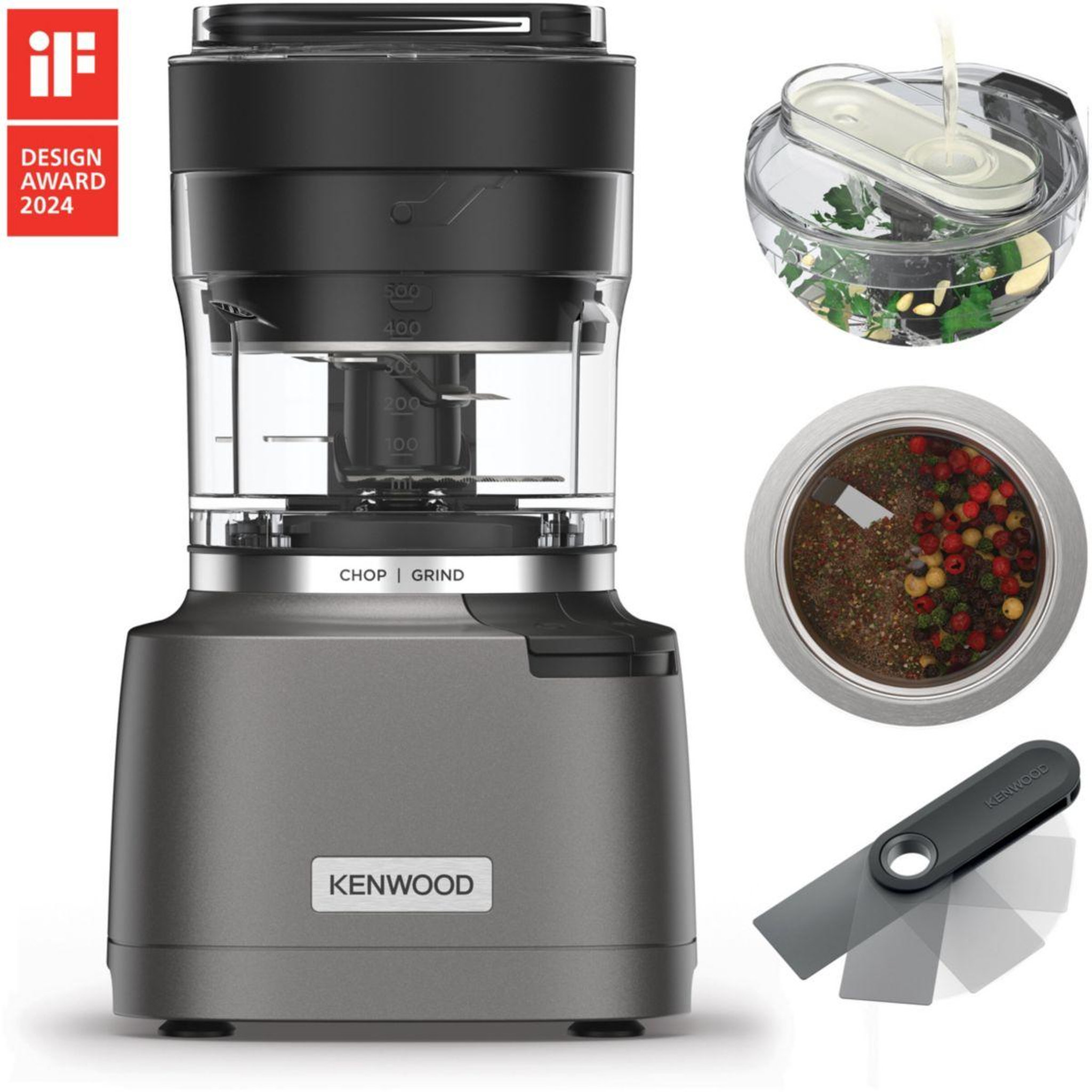 Voir la diapositive 2 : KENWOOD Hachoir Duo Prep CHP80.000SI