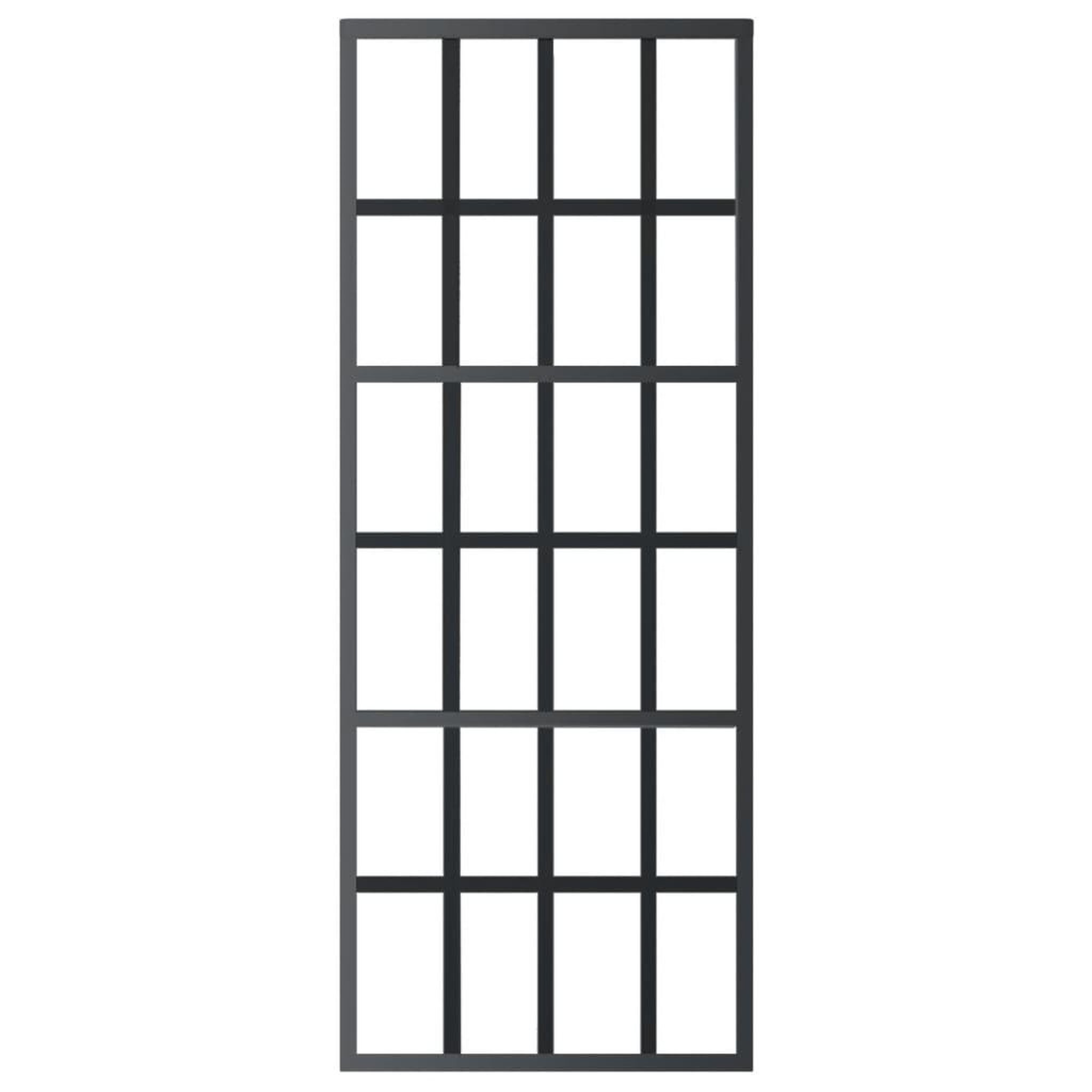 Voir la diapositive 4 : VIDAXL Porte coulissante et quincaillerie Verre ESG/Aluminium 76x205cm