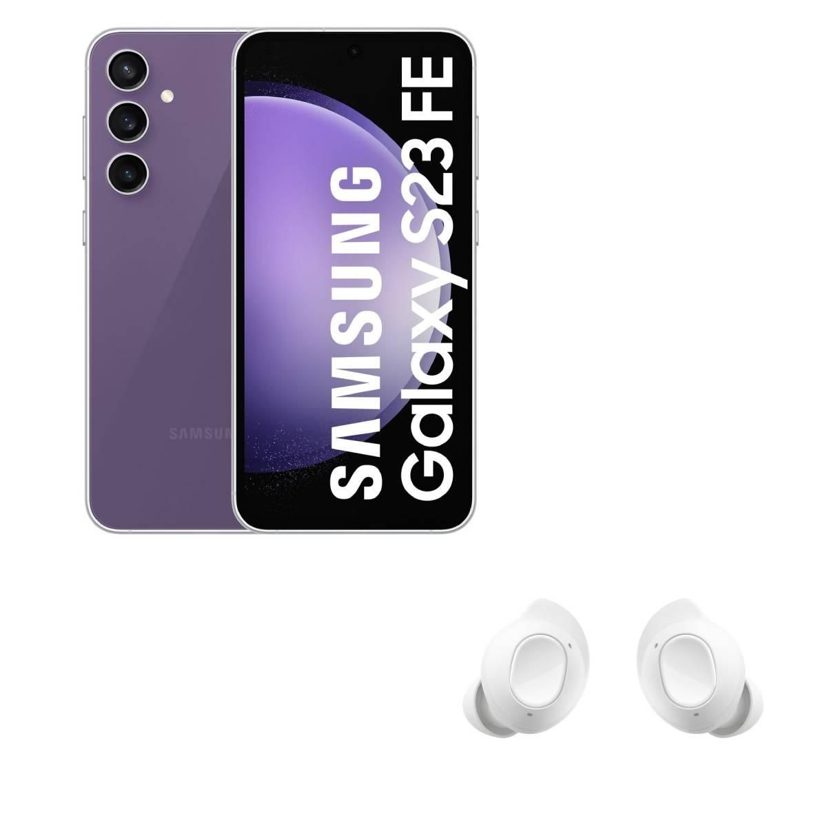 SAMSUNG SAMSUNG S23FE 128GO VIOLET + SAMSUNG GALAXY BUDS FE BC