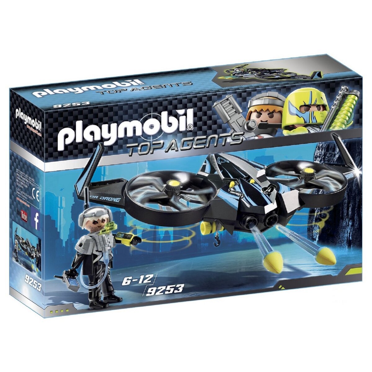 PLAYMOBIL 9253 - Top Agents - Mega Drone 