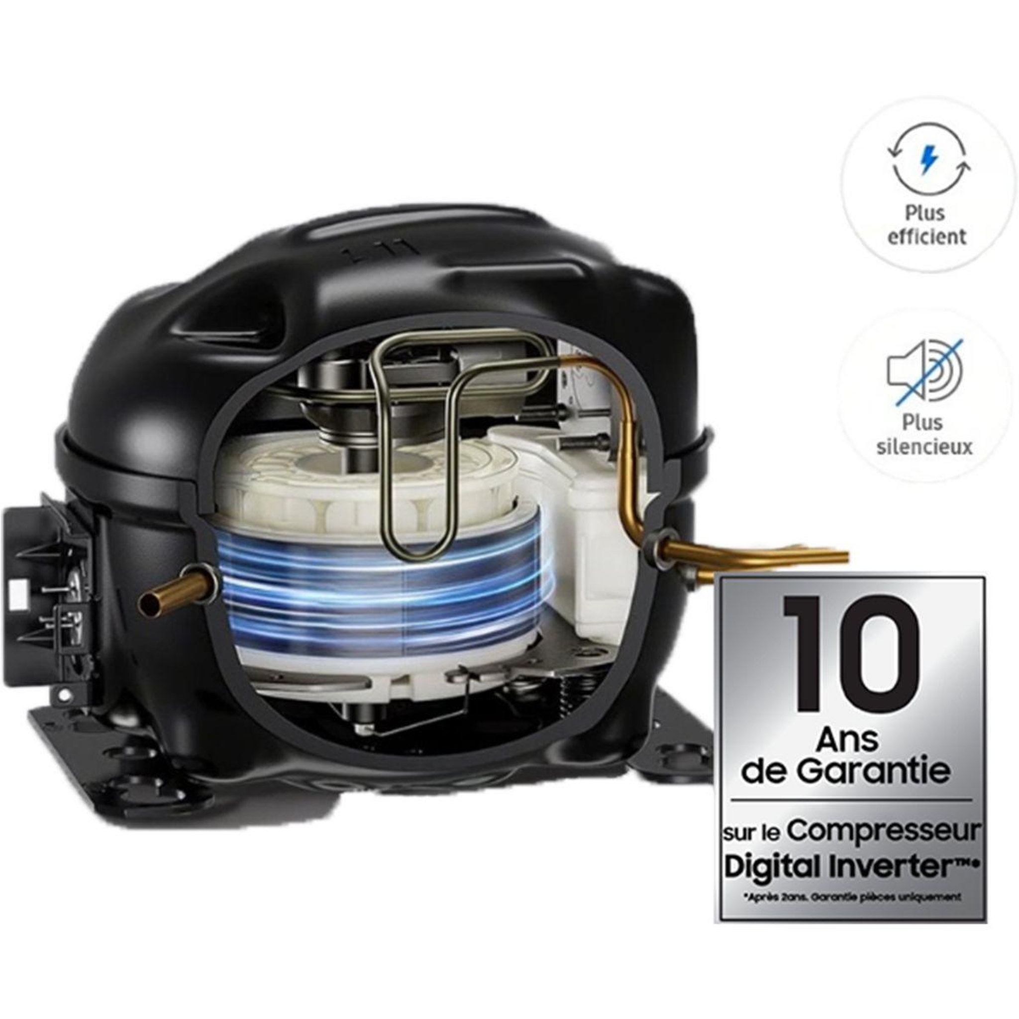 Voir la diapositive 5 : Samsung Réfrigérateur multi portes rf65dg9h0esr family hub