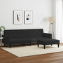 Voir la diapositive 3 : VIDAXL Ensemble de canapes 2 pcs noir velours