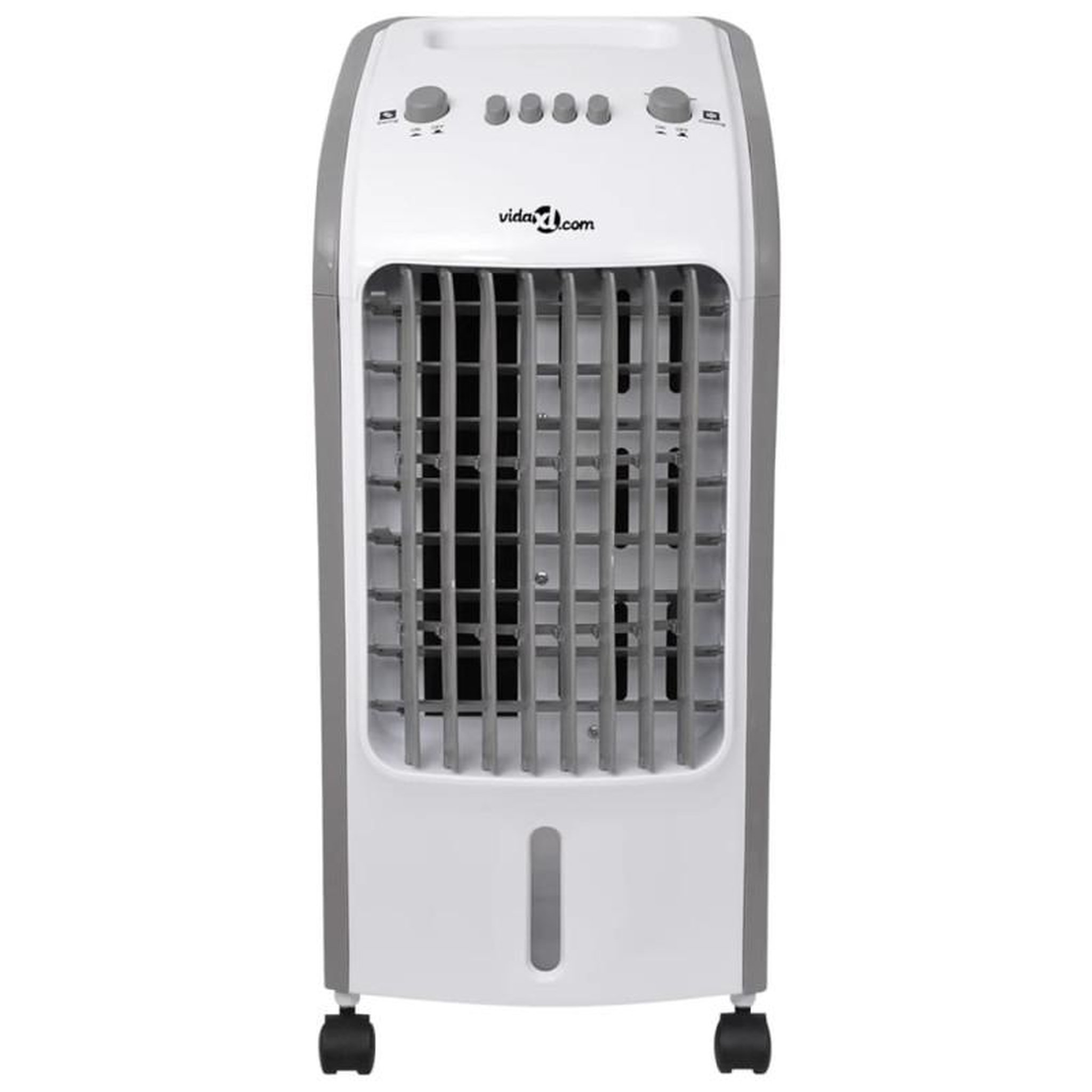 Voir la diapositive 2 : VIDAXL Refroidisseur d air portable 80 W 4 L 25x26x56 cm