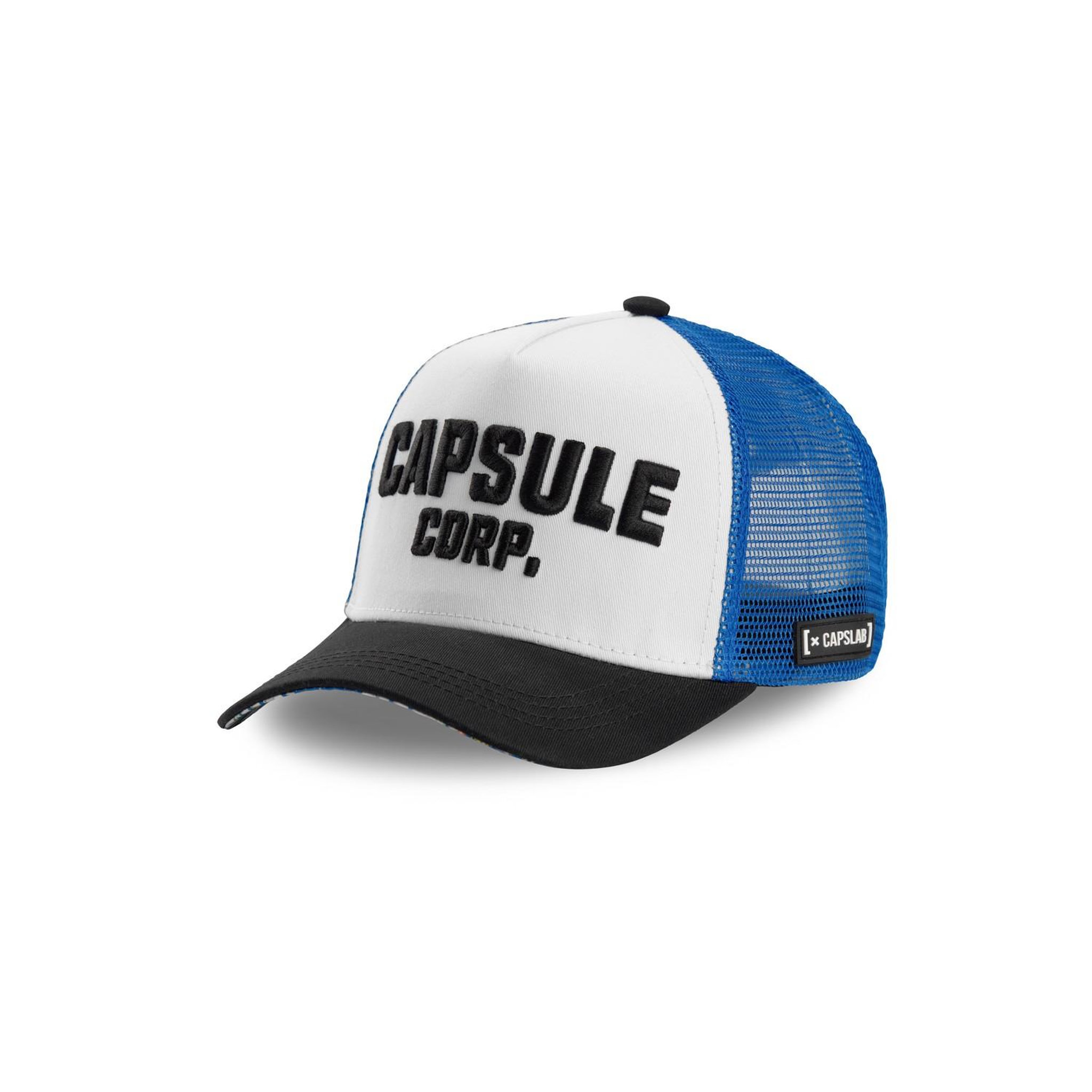 CAPSLAB Casquette Dragon Ball Z Capsule Corp Blanc. Coloris disponibles : Blanc