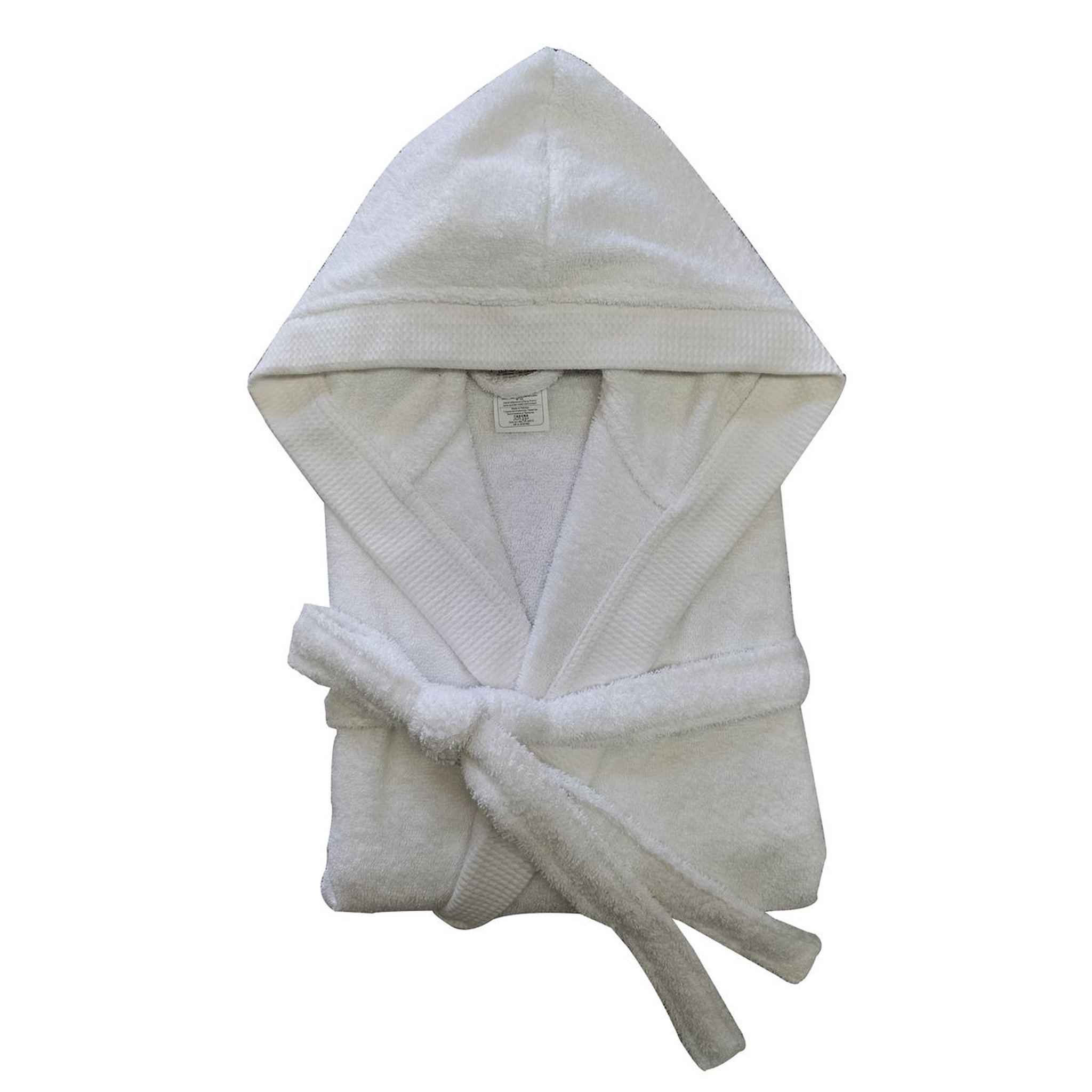 Voir la diapositive 2 : ACTUEL Peignoir uni en coton bio organique 420 gr/m2
