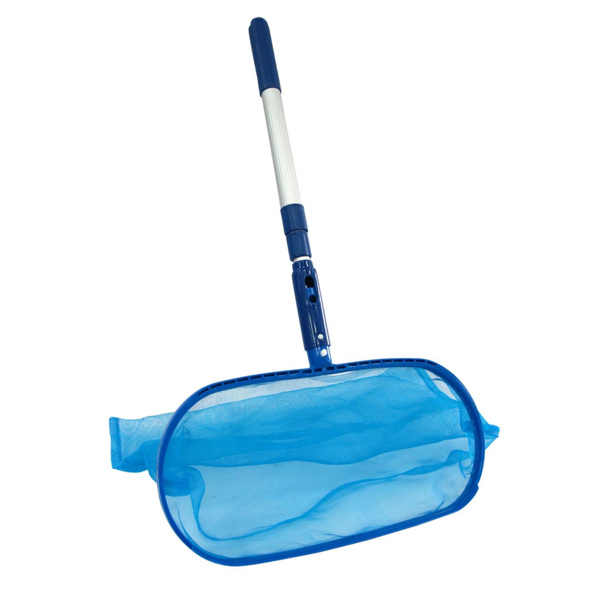 GARDEN STAR Epuisette ovale avec manche télescopique