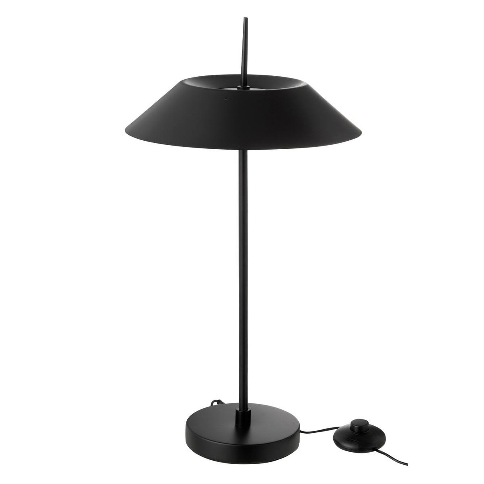 J-LINE Lampe à poser led en métal  christi  56cm noir