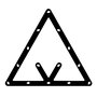 Voir la diapositive 1 : Paris Prix Lot de 6 Triangles de Positionnement  Billard  24 cm Noir