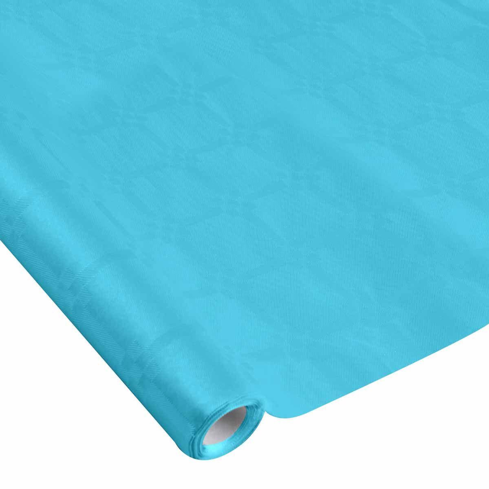 HOMEA Nappe papier  damassée  1,18x5m bleu