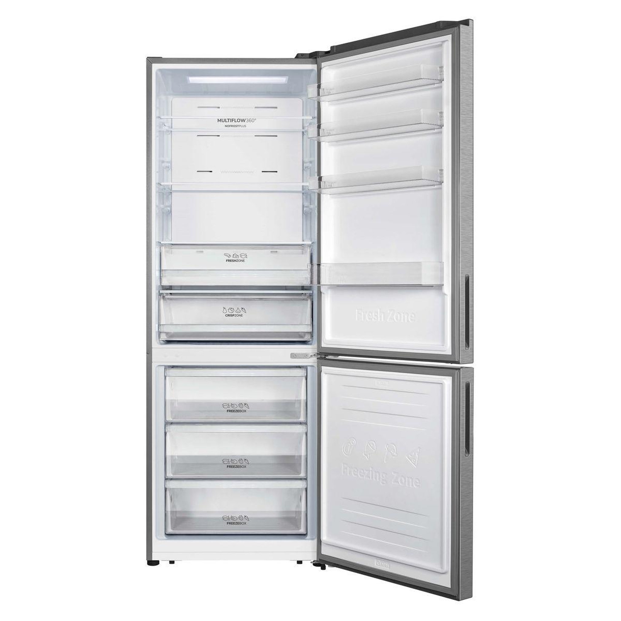 Voir la diapositive 2 : GORENJE Réfrigérateur combiné nrk720eaxl4