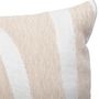 Voir la diapositive 2 : ATMOSPHERA Coussin Déco Chenille  Madini  30x50cm Beige